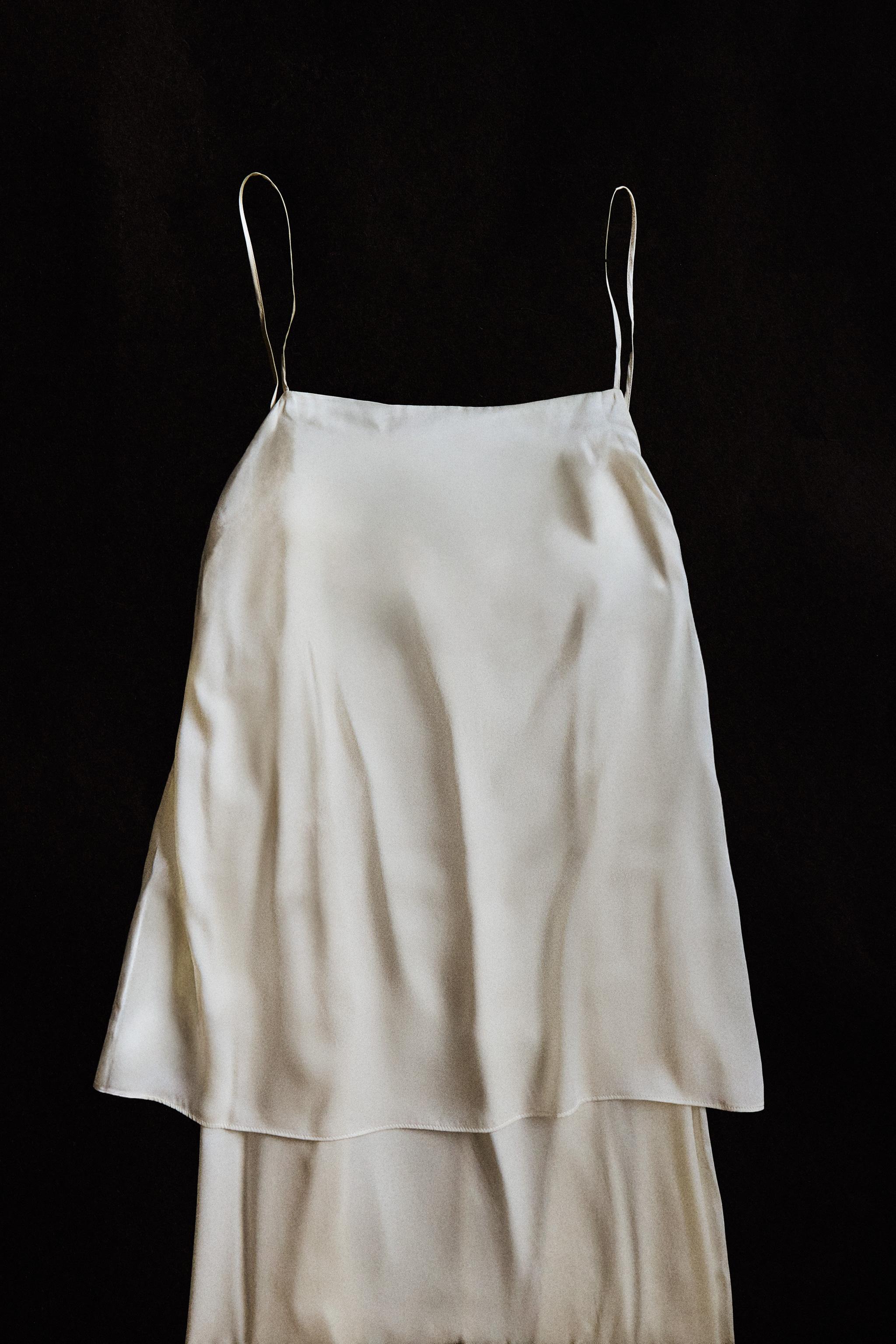 Женские платья Zara TWO-PIECE MULBERRY SILK DRESS — фото 6