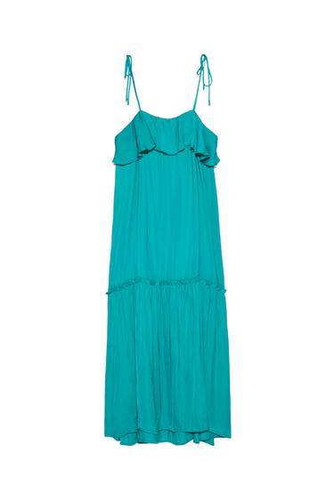 RUFFLED DRESS