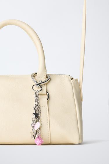 SAC CHARMS - Jaune vanille de Zara - Image 2