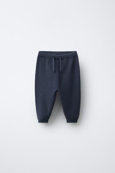 PANTALÓN JOGGER PUNTO - Antracita oscuro de Zara