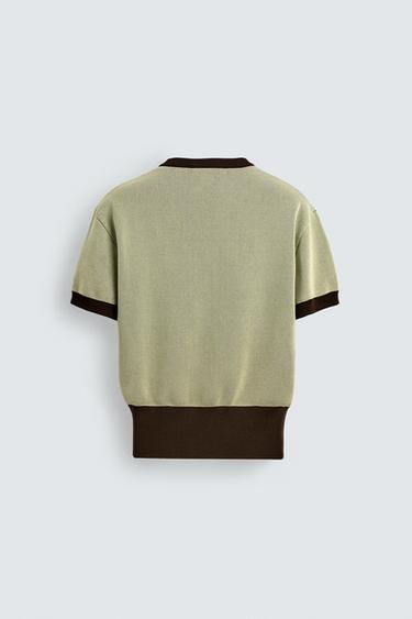 T-SHIRT EN MAILLE MICKEY MOUSE HARRY LAMBERT FOR ZARA X DISNEY - Jaune de Zara - Image 7