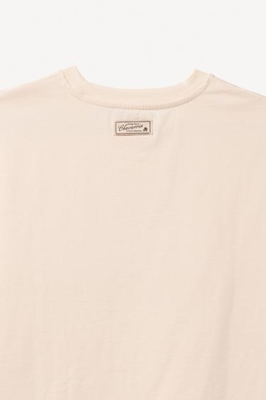 T-SHIRT À MANCHES COURTES WILLY CHAVARRIA X ZARA - Blanc cassé de Zara - Image 6