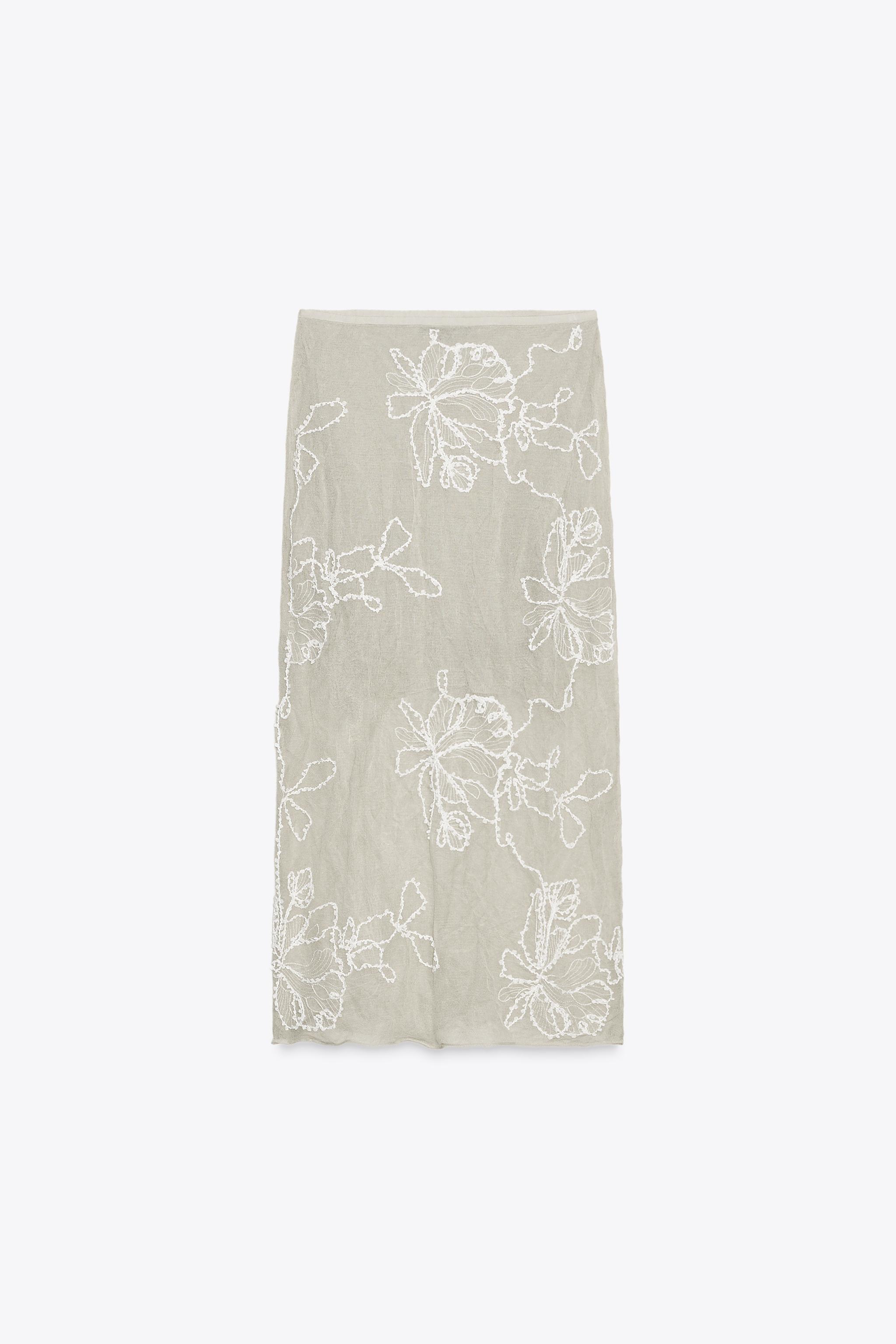 【ZARA】ニットミディ丈スカート 2142/069/622 ZARA】ニットミディ丈スカート 2142/069/622 (ZARA/スカート