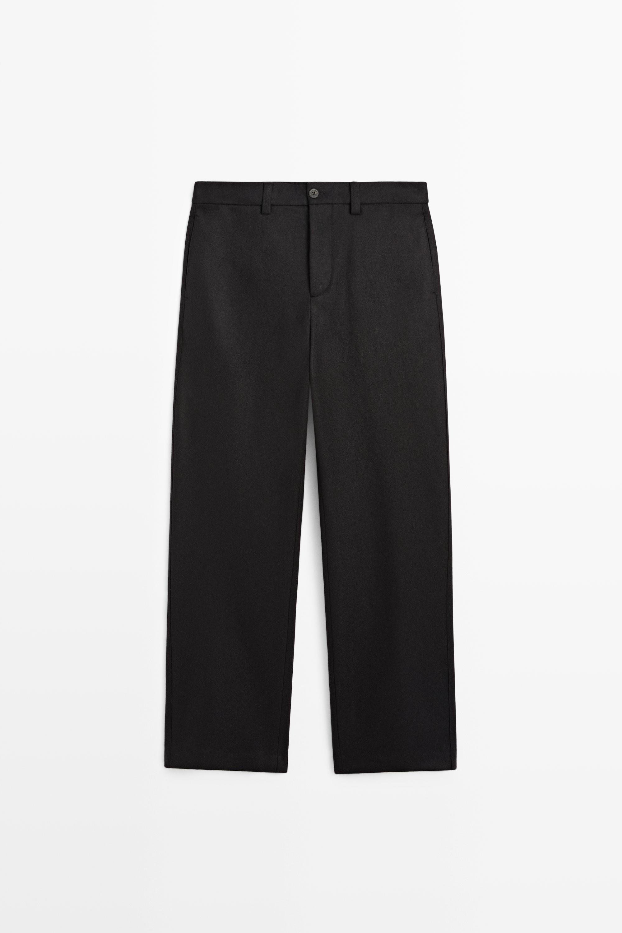 100% Wool Total Look Pants