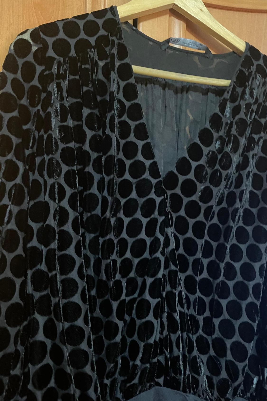 CONTRASTING POLKA DOT BODYSUIT - Image 2
