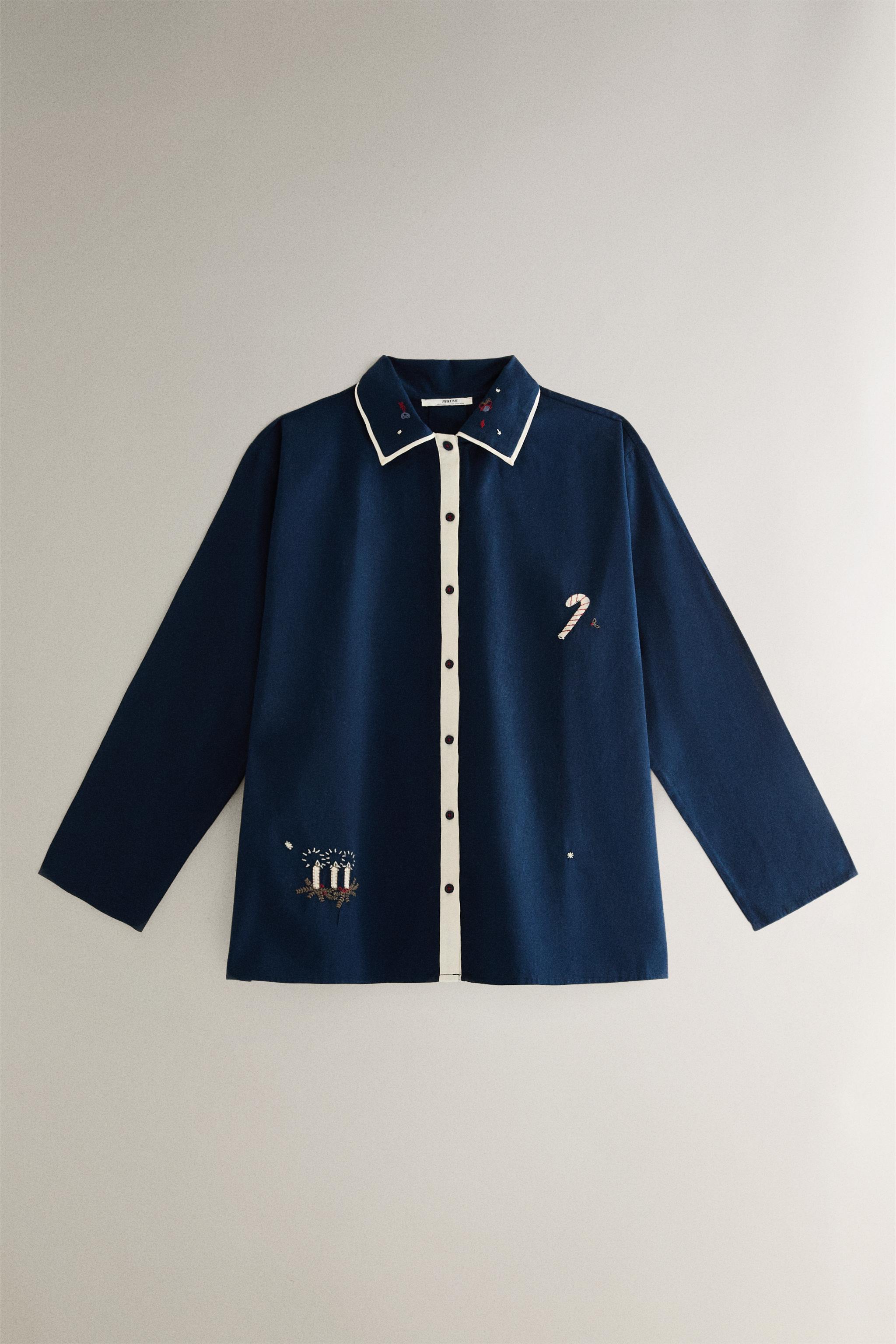 クリスマス パッチ パジャマセット - MIDNIGHT BLUE | ZARA