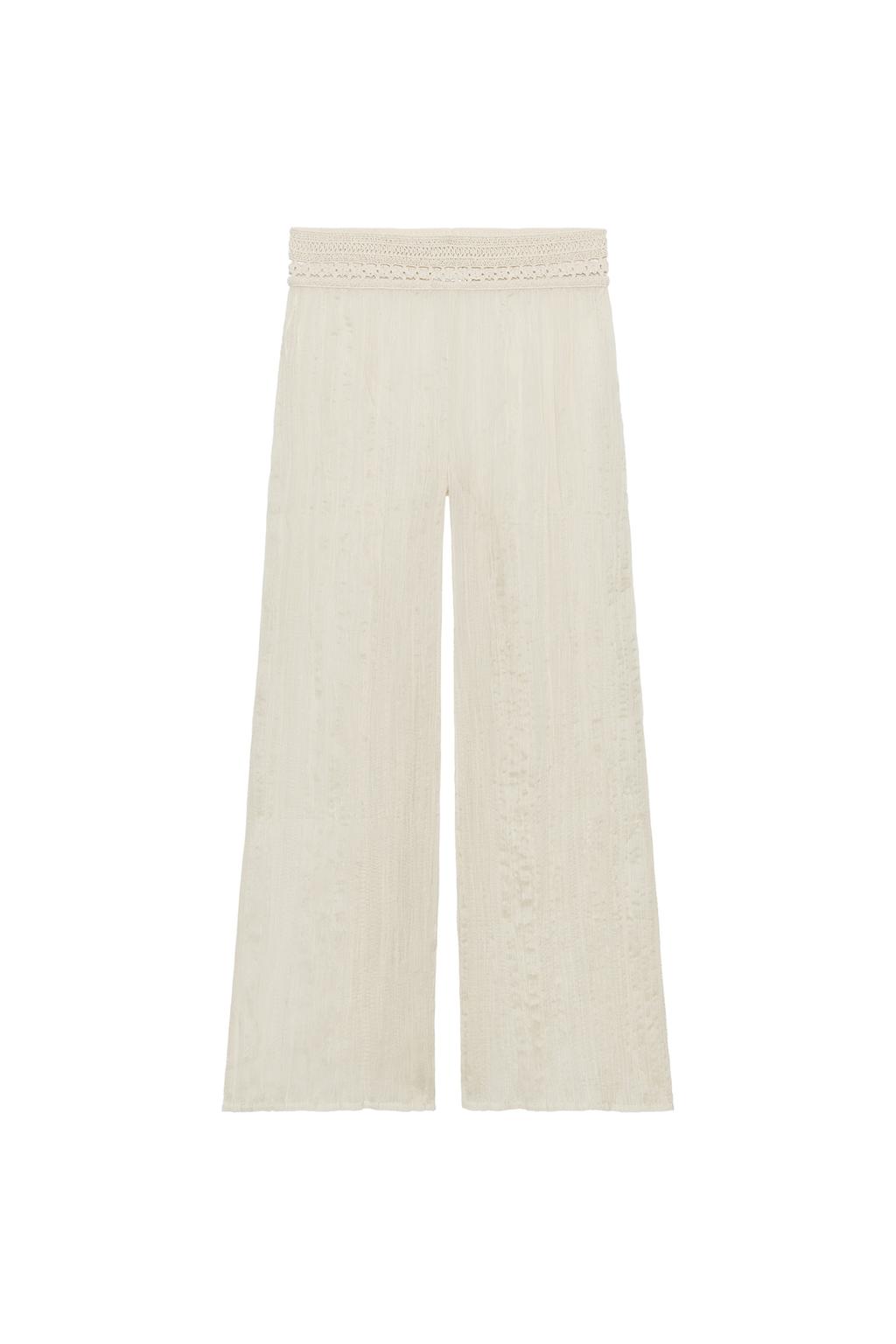 CROCHET COMBINATION PANTS - image 3
