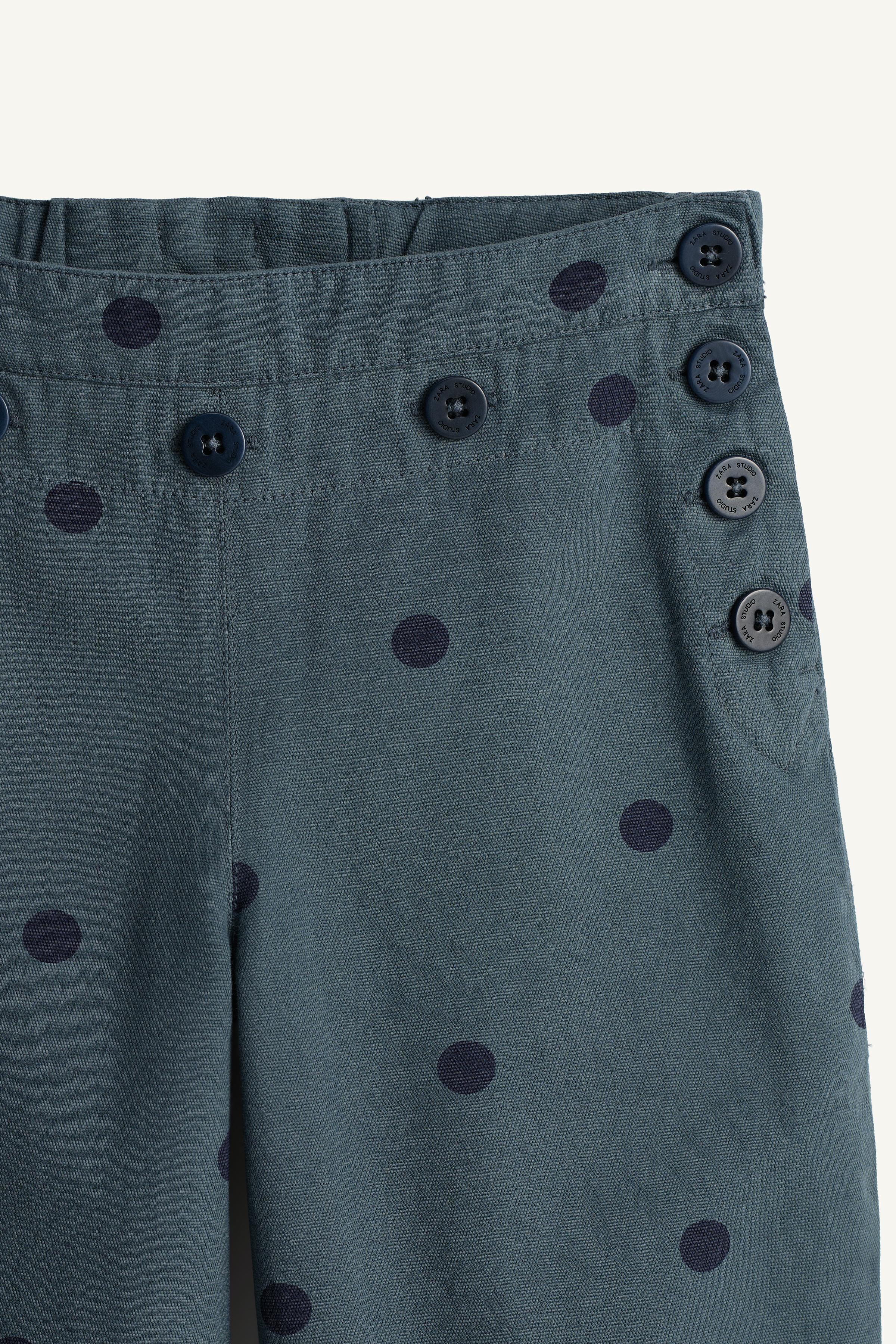 LIMITED EDITION POLKA DOT BUTTON BALLOON PANTS