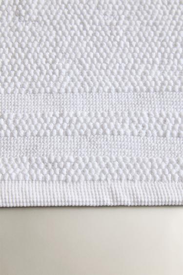 TAPIS DE BAIN COTON - Blanc de Zara - Image 2