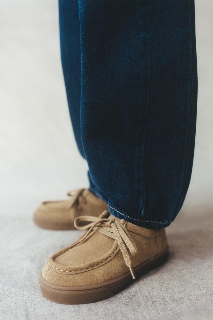 Leather Shoes Jeans That Go Over Shoes Men's Tan Brown Wingtip