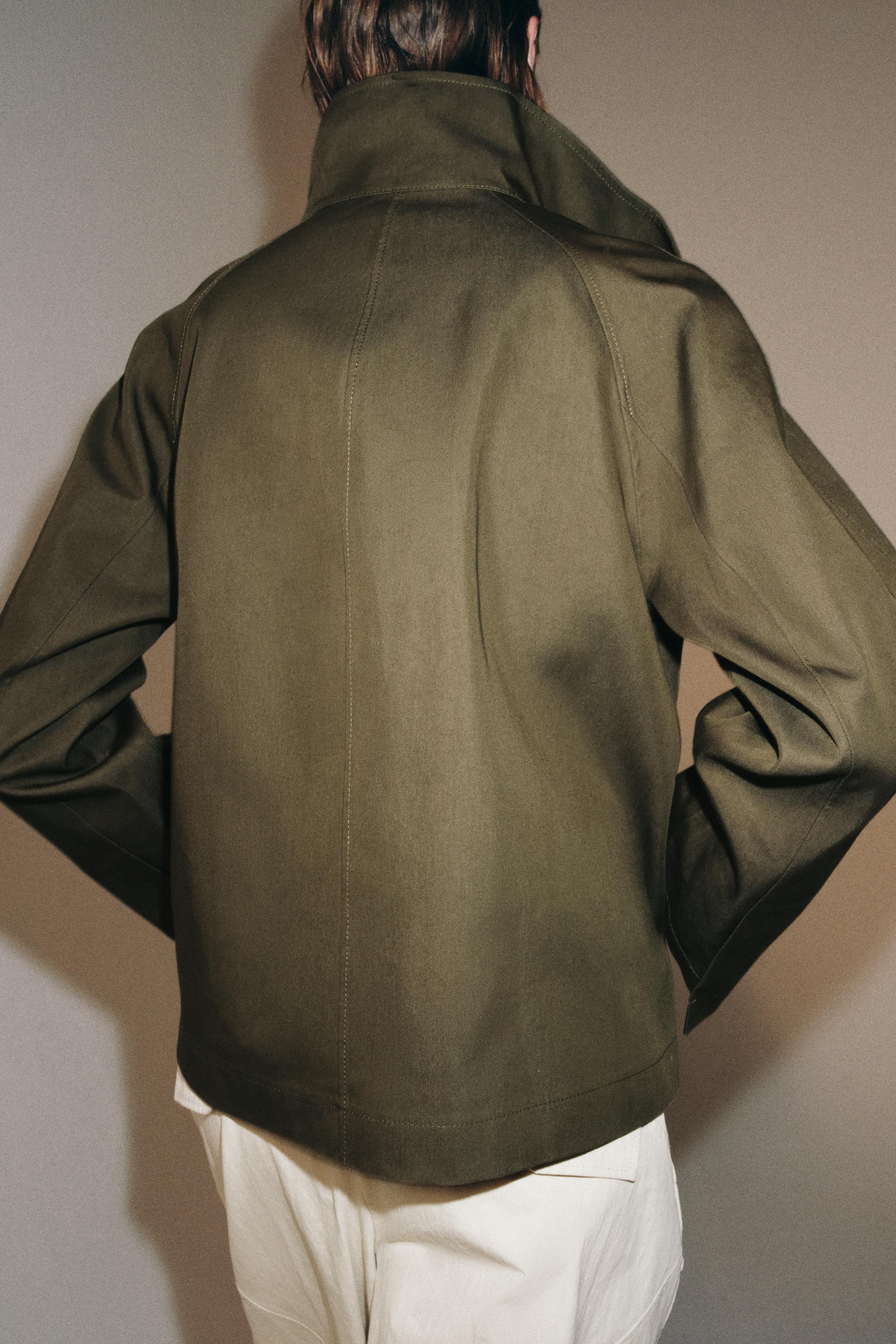 TRENCH COURT COL HAUT ZW COLLECTION