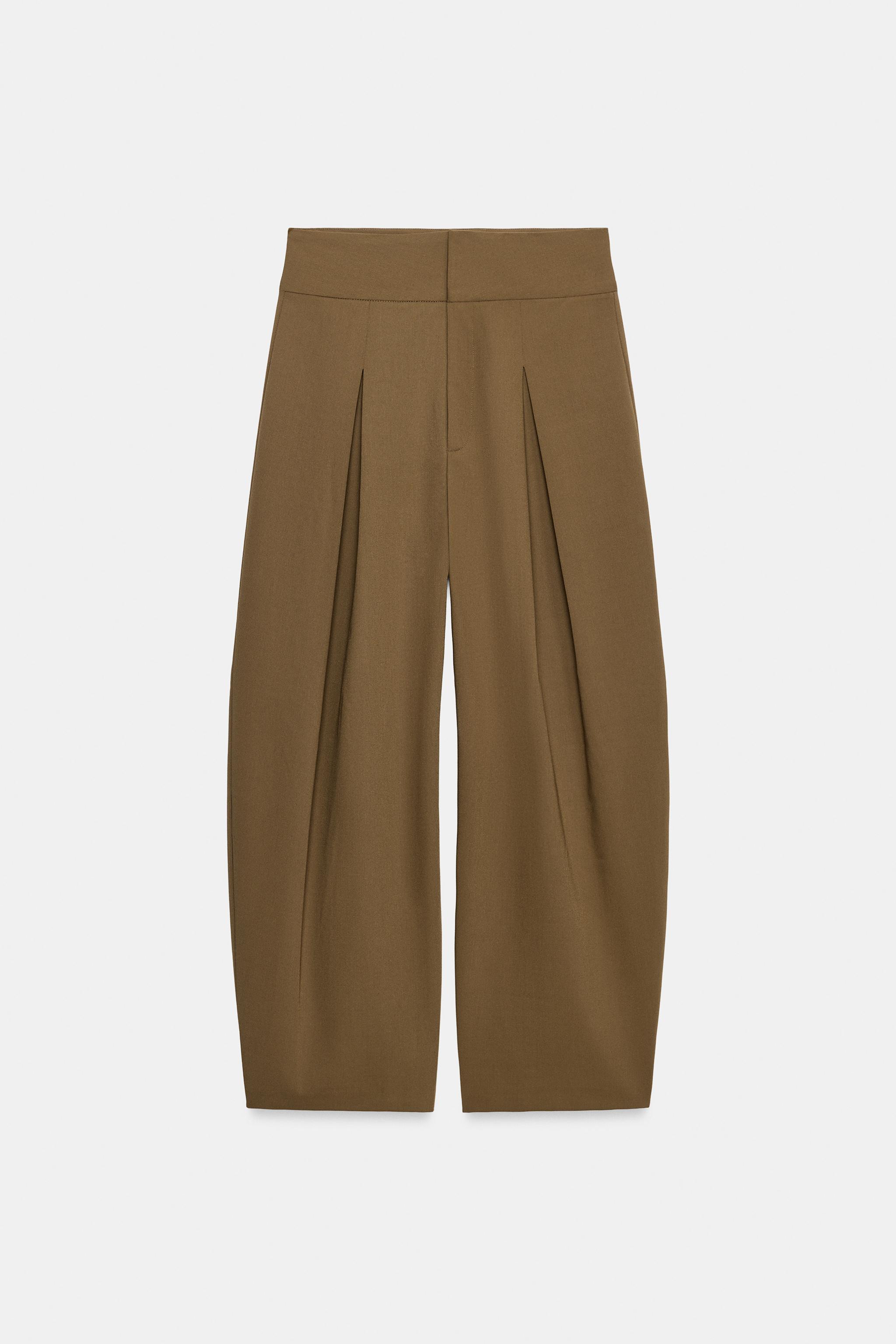 PLEATED BALLOON PANTS