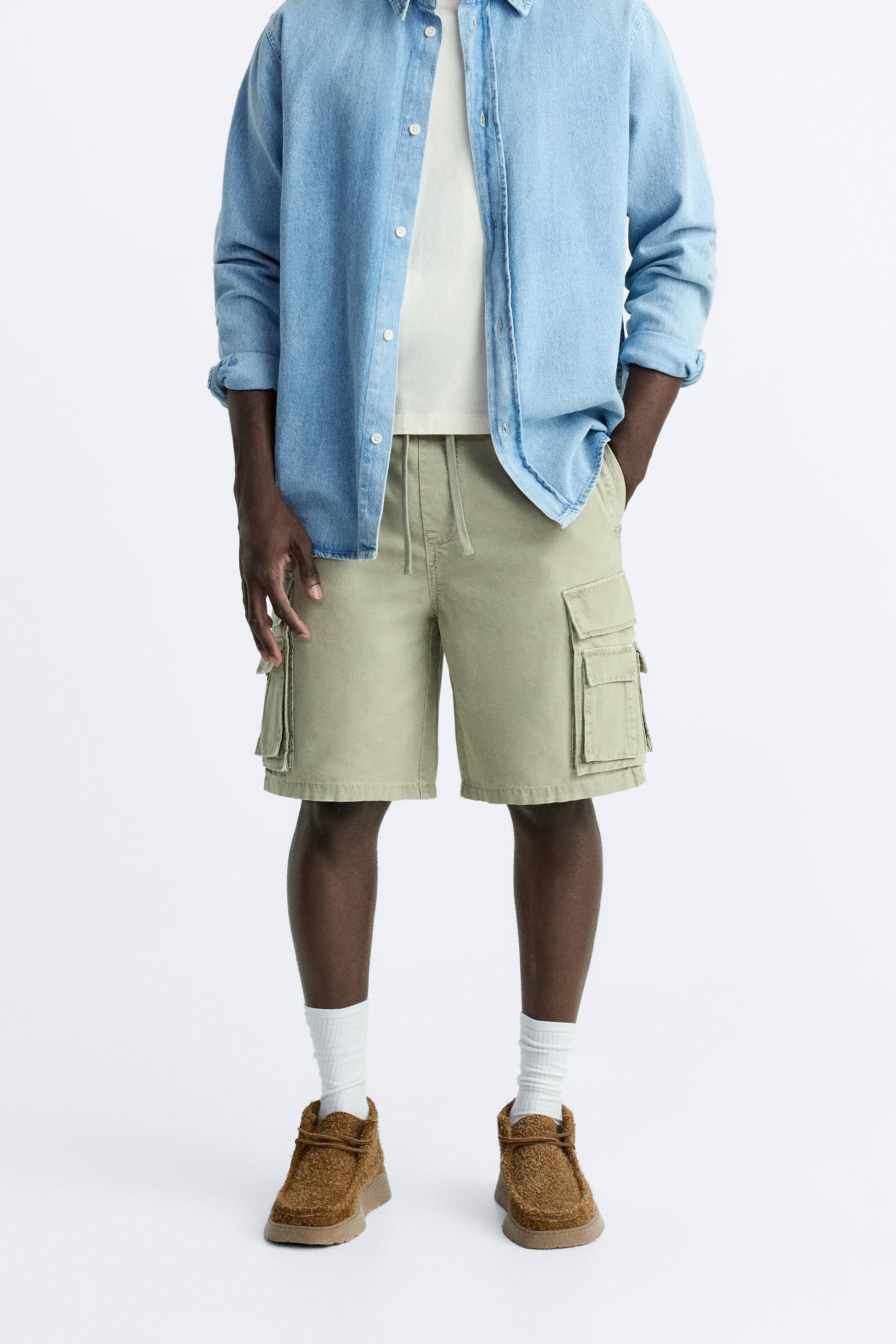 dress shorts zara