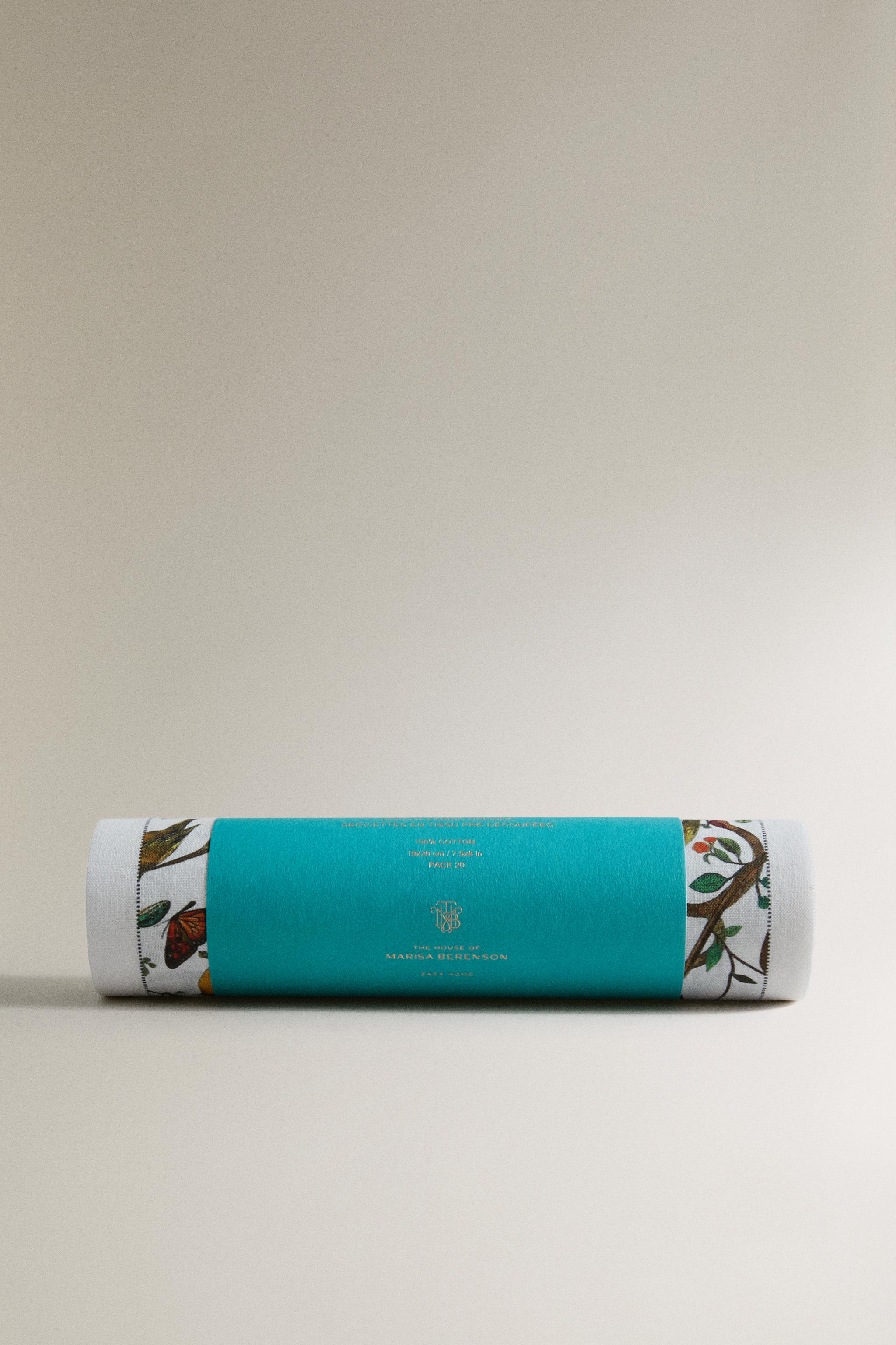 BIRD PRINT NAPKIN ROLL (PACK OF 20) | MARISA BERENSON