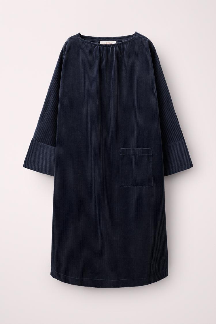 Vestido midi pana bolsillo created by caramel london x zara