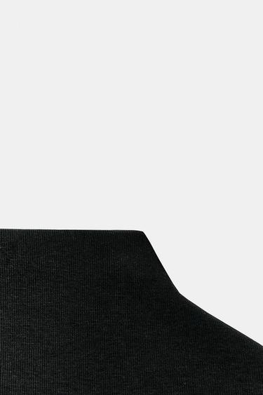 HIGH NECK TOP - Black by Zara - Image 5