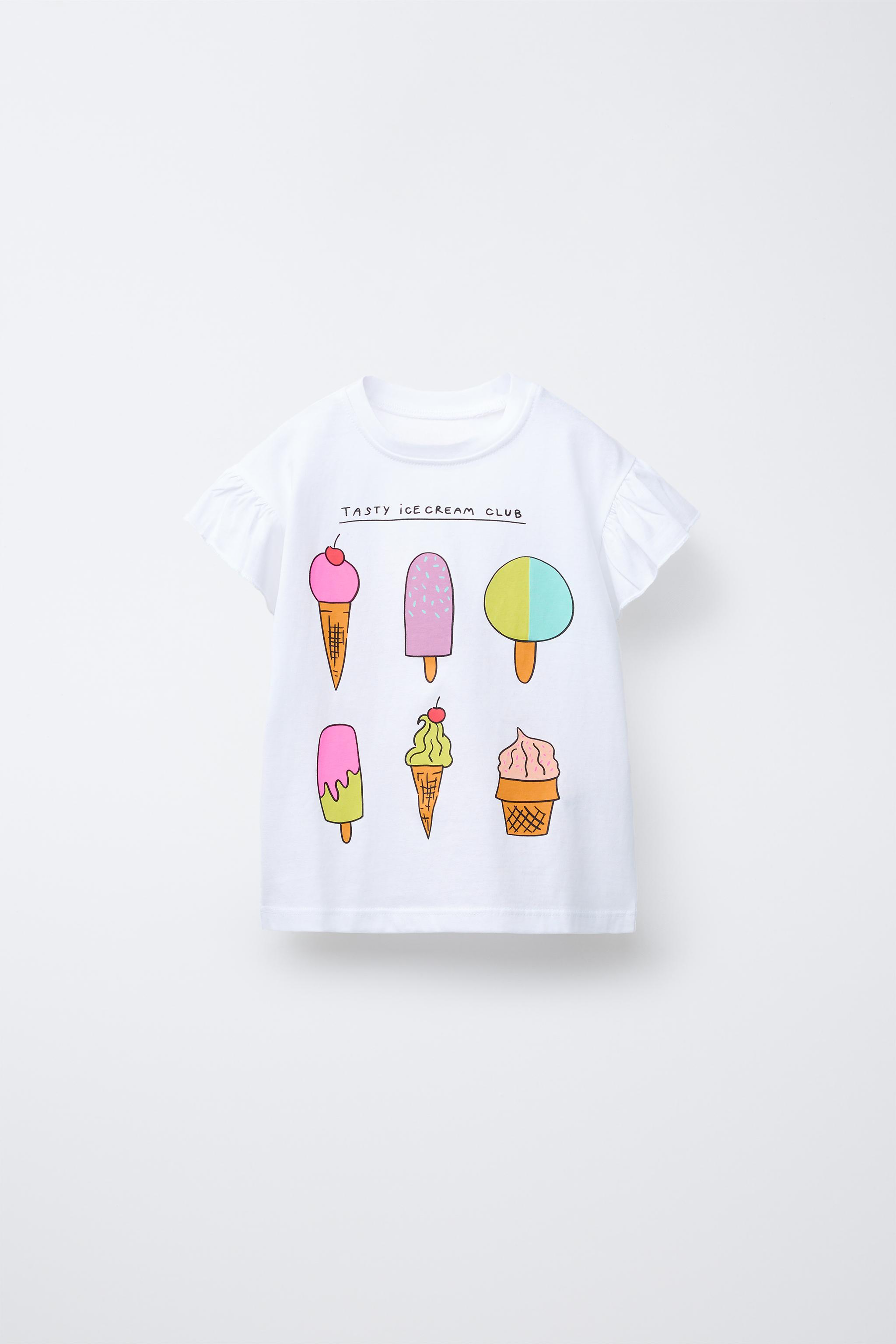 女の子（乳幼児）用tシャツ プリント | ZARA 日本