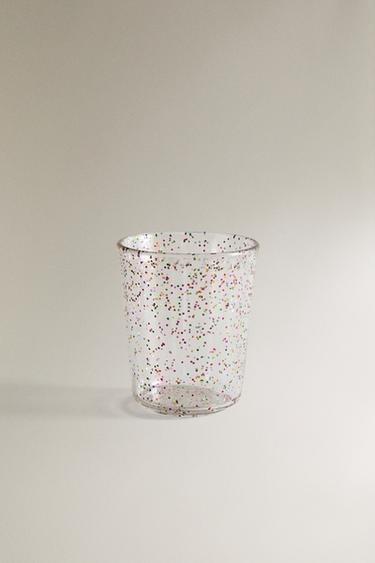 Zara KIDS' GLITTER TRITAN™ TUMBLER - Transparent - Image 0