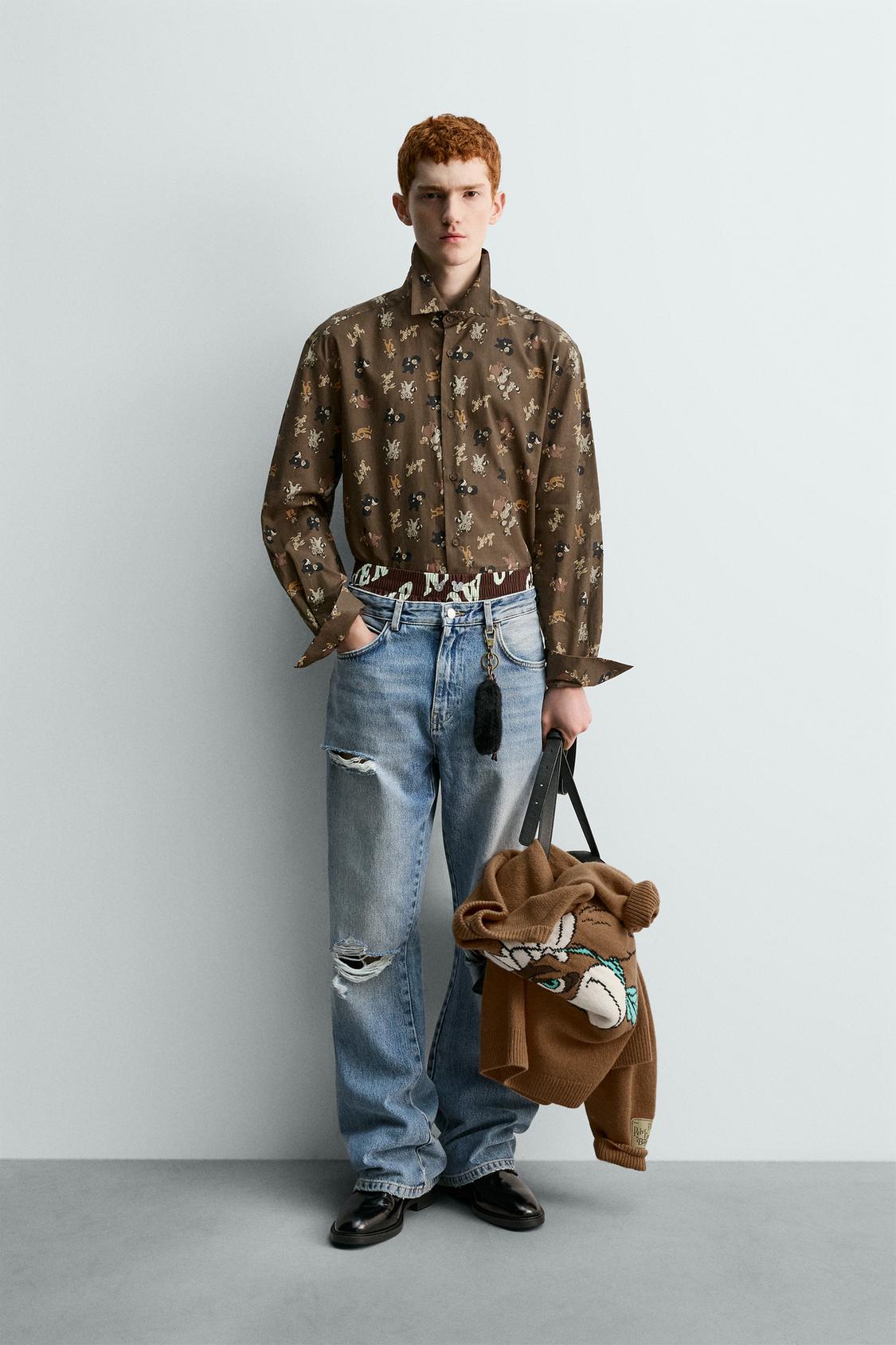 ПИТЕР ПЭН, ПОТЕРЯННЫЕ МАЛЬЧИКИ, ГАРРИ ЛАМБЕРТ ДЛЯ ФУТБОЛКИ ZARA X DISNEY