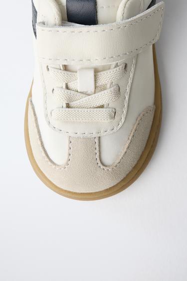 TENNIS OU BASKET EN MATIÈRES VARIÉES - Multicolore de Zara - Image 3