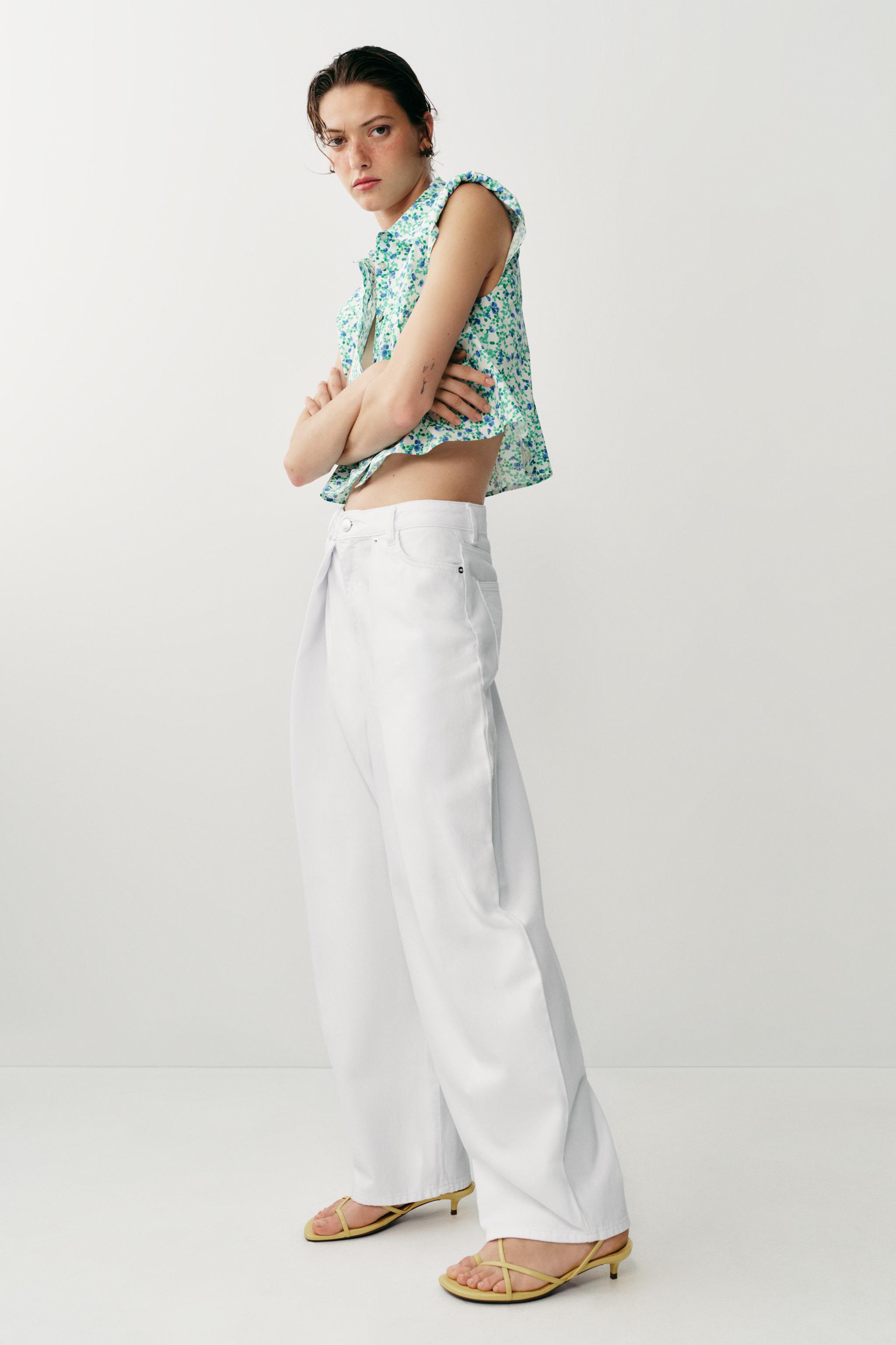 Z1975 MID-RISE BARREL WIDE LEG JEANS