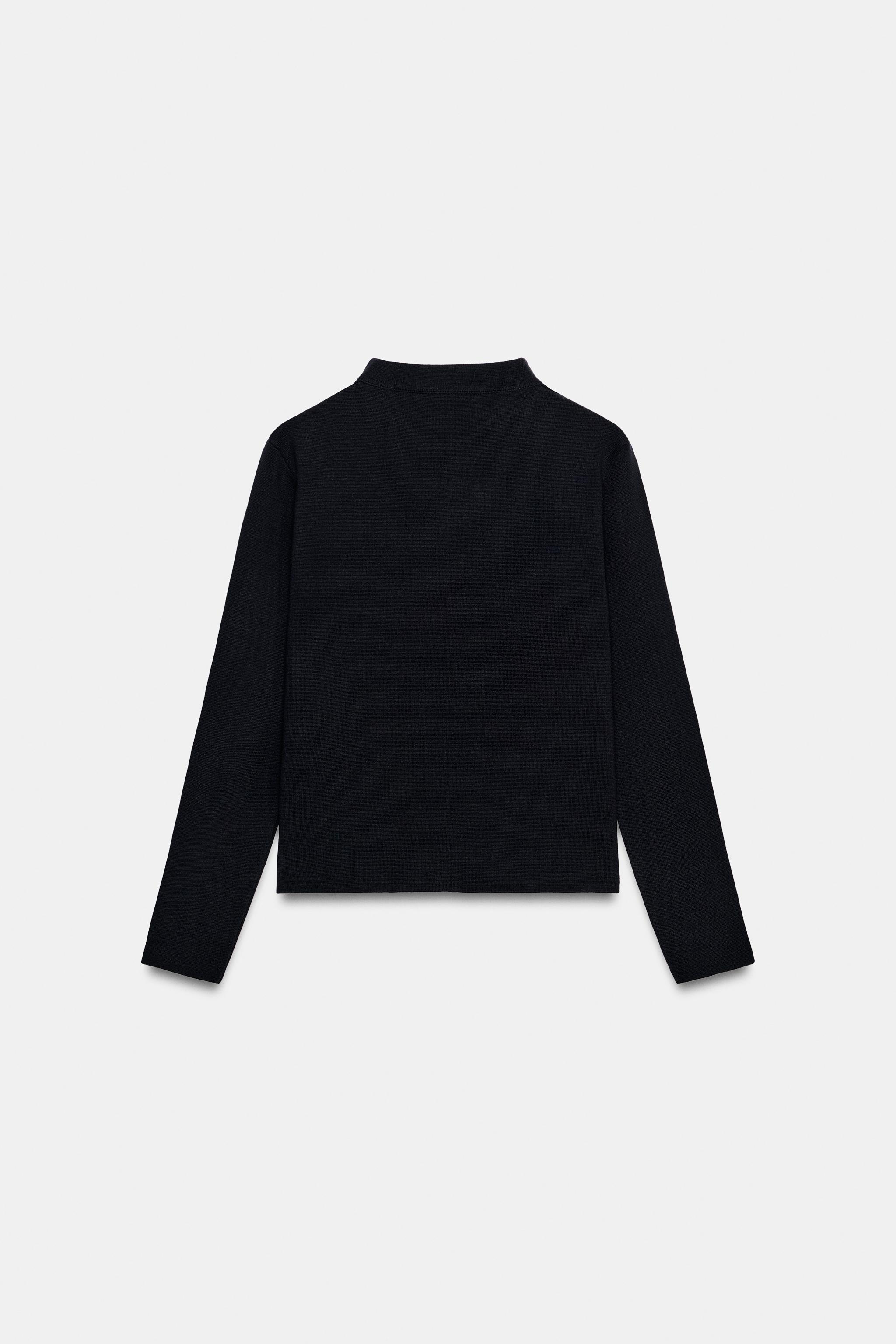 Женские кардиганы Zara FROG FASTENING CARDIGAN — фото 6