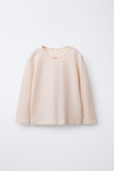 6-14 ANS/ PYJAMA À POIS - Écru de Zara - Image 1