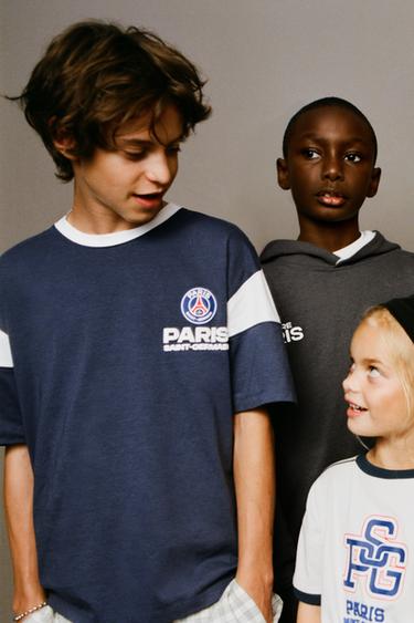 CAMISETA ESTAMPADO PSG ® - Azul de Zara