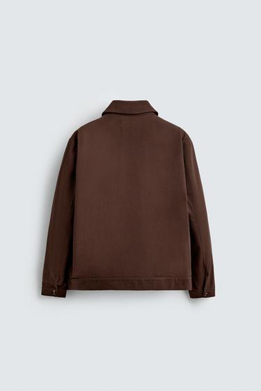 SURCHEMISE STRUCTURÉE BRODÉE - MARSALA de Zara - Image 8