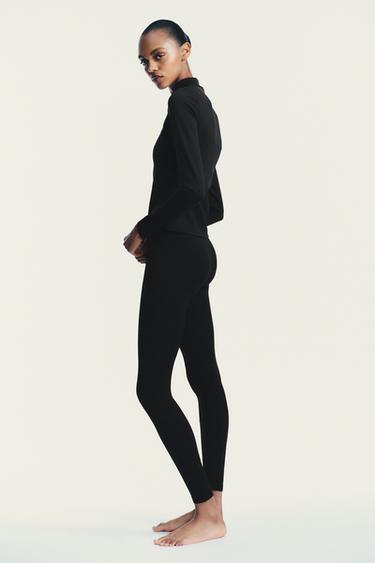 VESTE SEAMLESS POLYAMIDE - Noir de Zara - Image 3