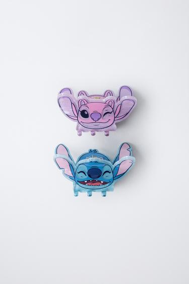 חבילה של שתי סיכות לשיער LILO & STITCH © DISNEY - כחול של Zara - תמונה 0