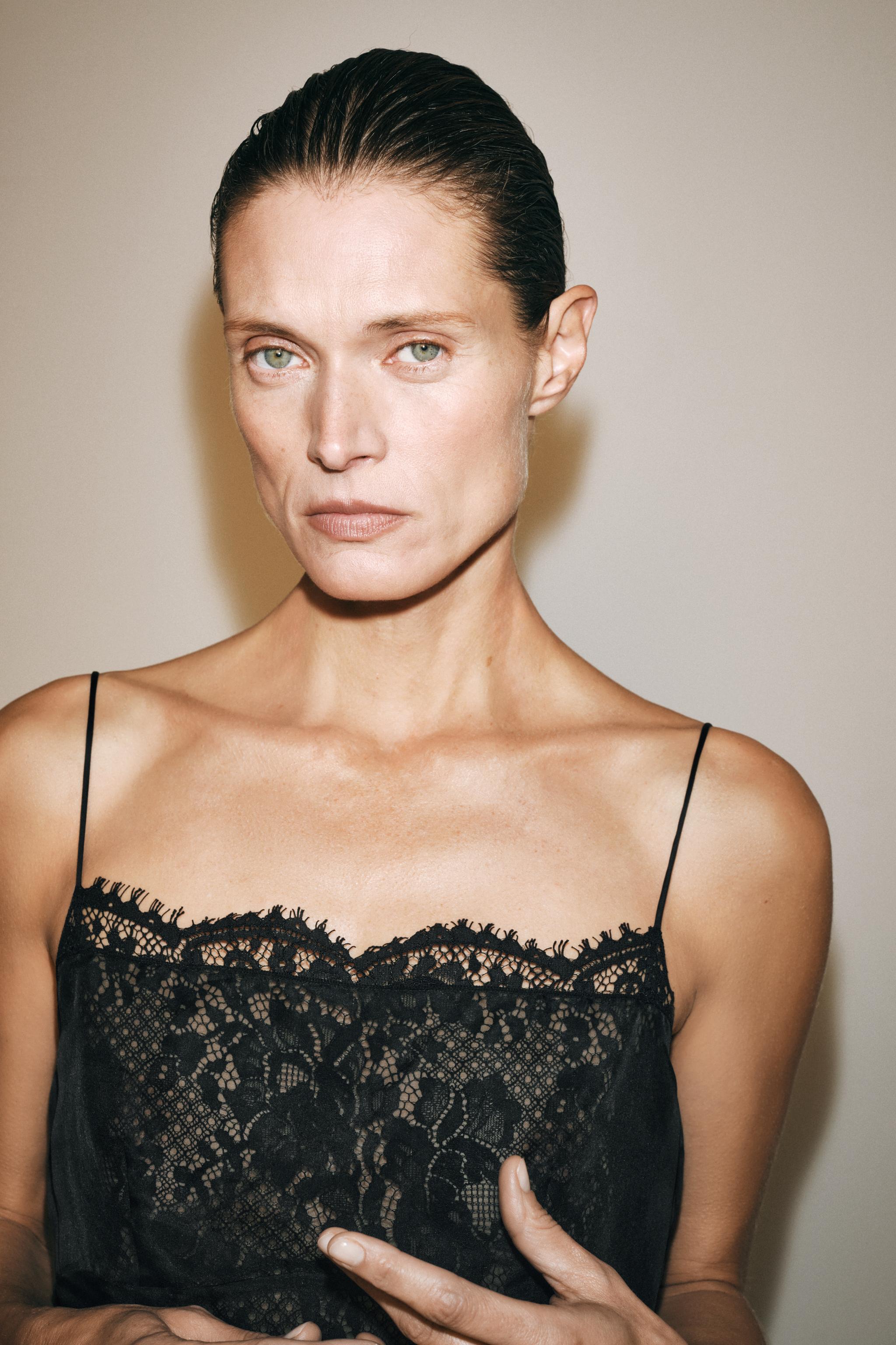 HAUT STYLE LINGERIE 100% SOIE ZW COLLECTION