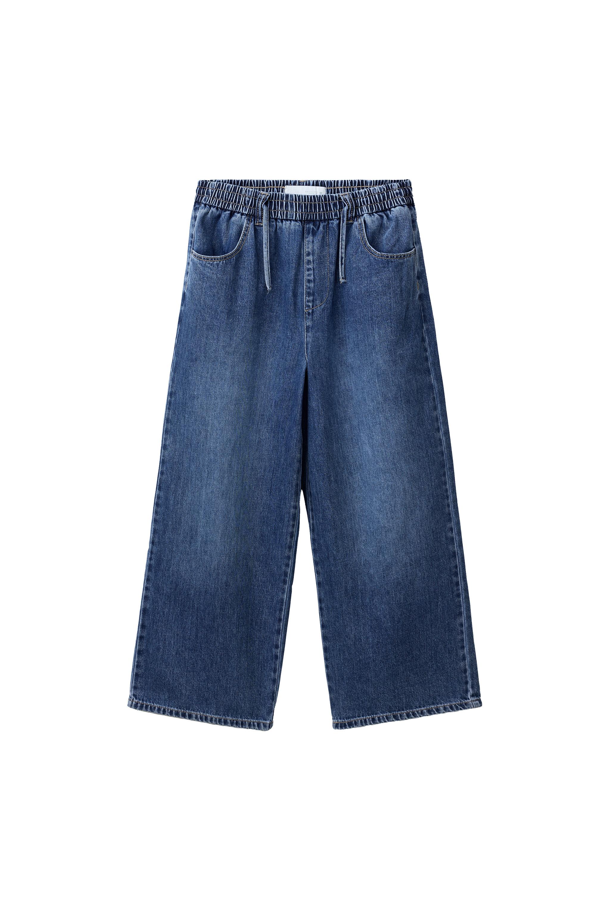 ワイドレッグデニムパンツ - ライトブルー | ZARA Japan / 日本