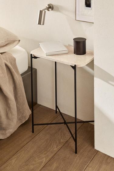 MARBLE SIDE TABLE - Oyster-white by Zara - Image 11