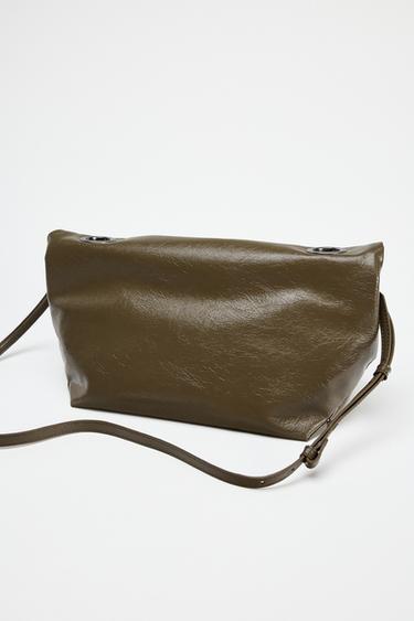 SAC À RABAT - Vert kaki de Zara - Image 2