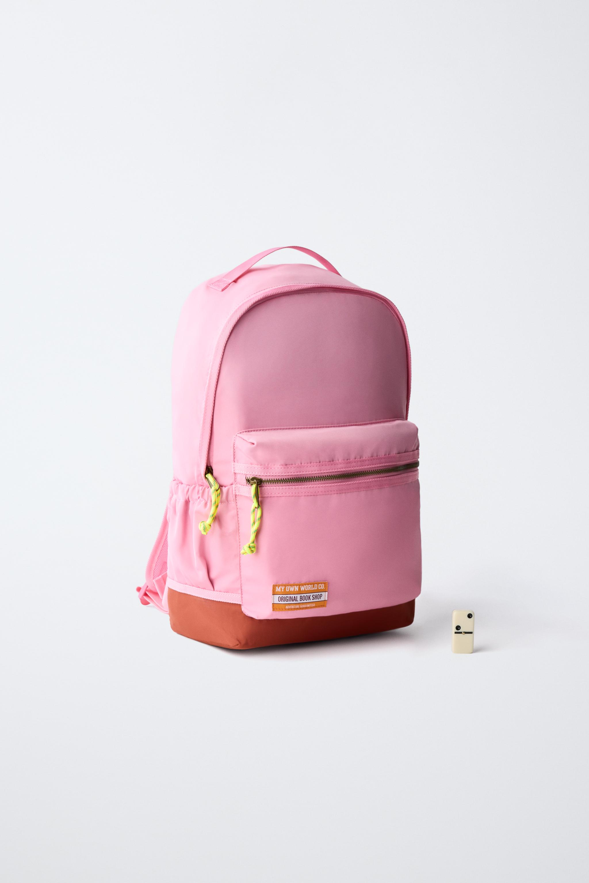 COLOUR-BLOCK BACKPACK