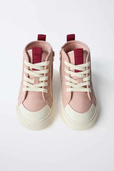 BASKETS MONTANTES FRAISES - Rose de Zara - Image 4