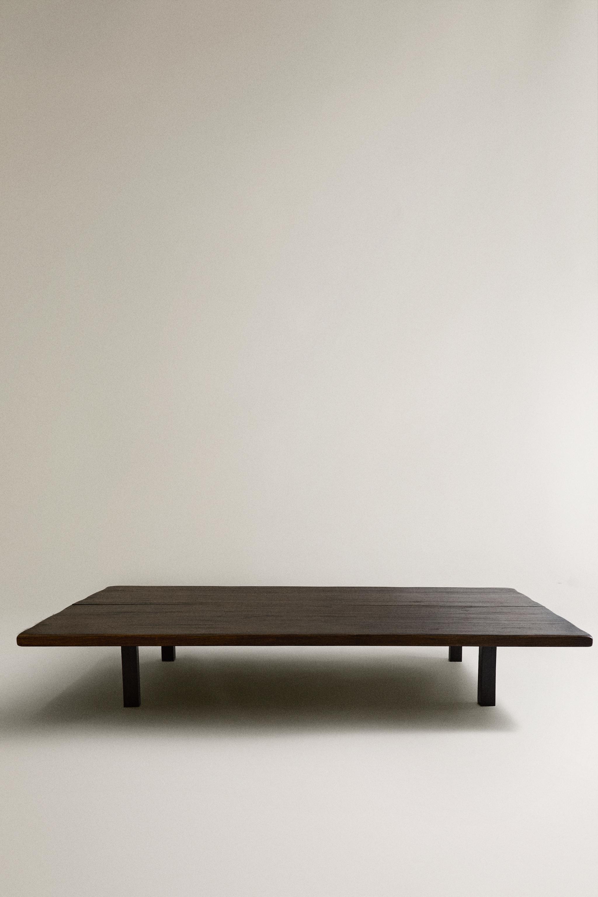 LOW-LEGGED COFFEE TABLE - Dark brown | ZARA Canada
