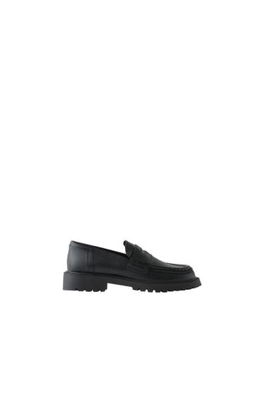TRACK SOLE LOAFERS