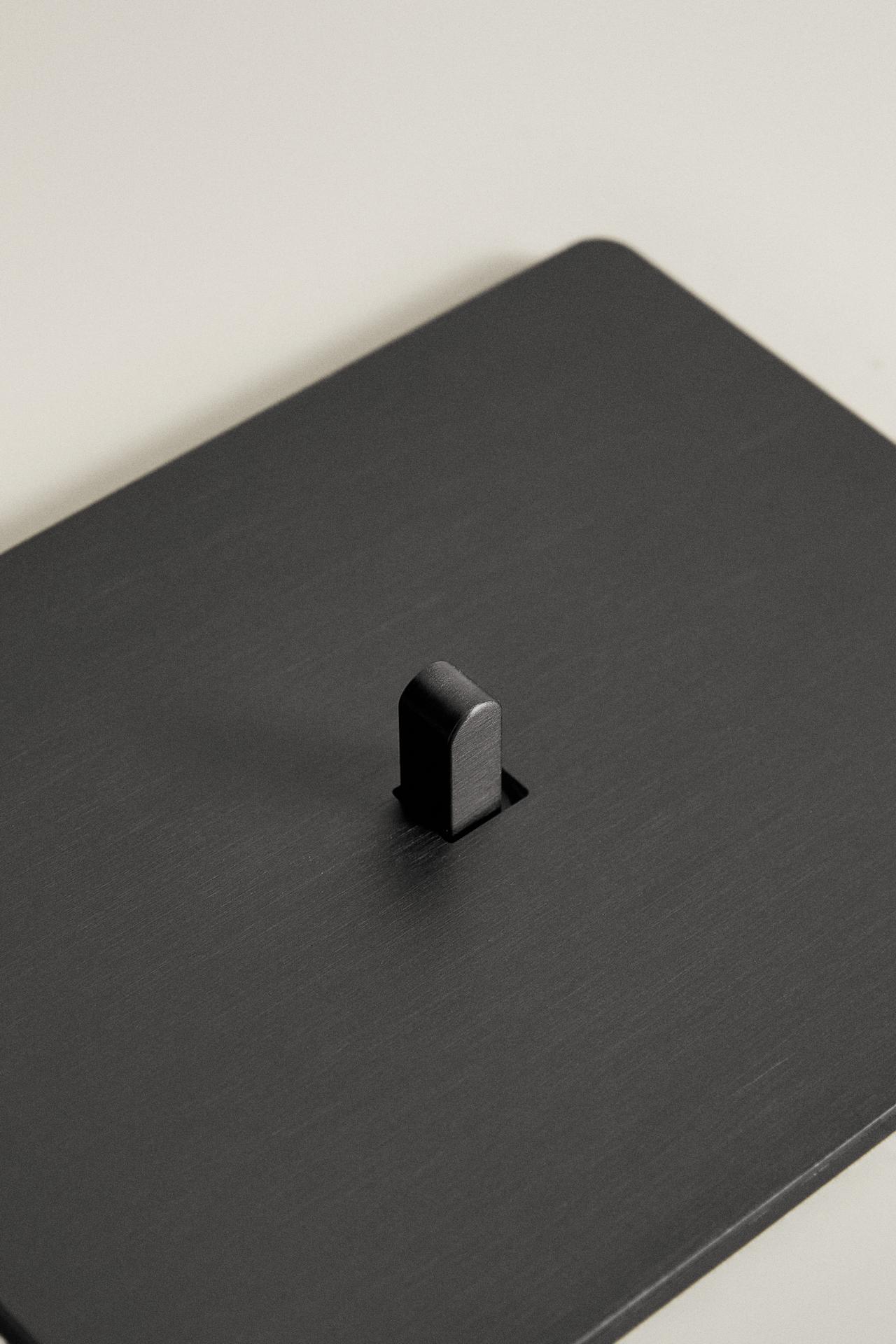 IRON LIGHT SWITCH — Dark grey