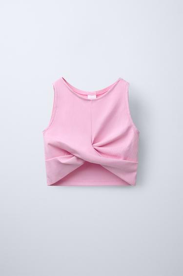 CAMISETA NUDO - Rosa de Zara