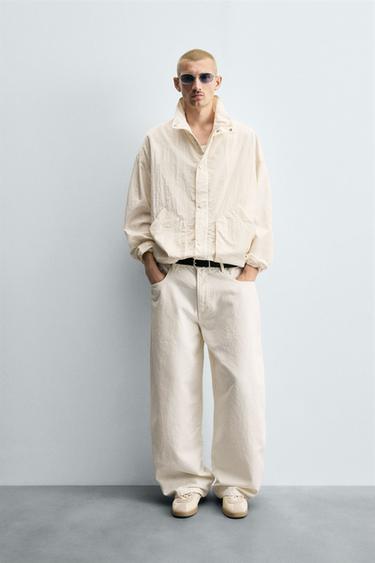 TECHNICAL JACKET WITH POCKETS - Ice by Zara - Image 0