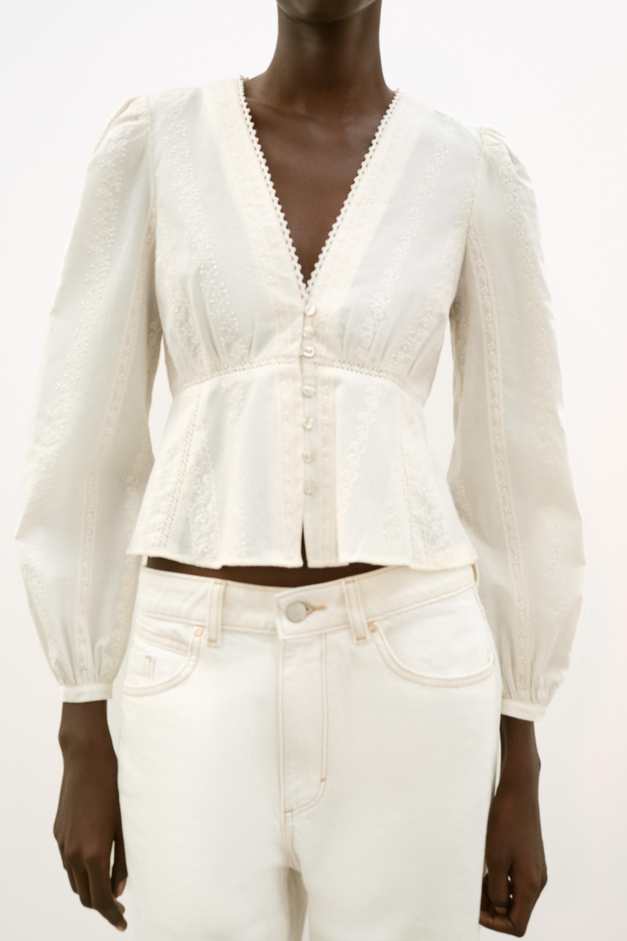 BLOUSE ROMANTIQUE BRODERIES
