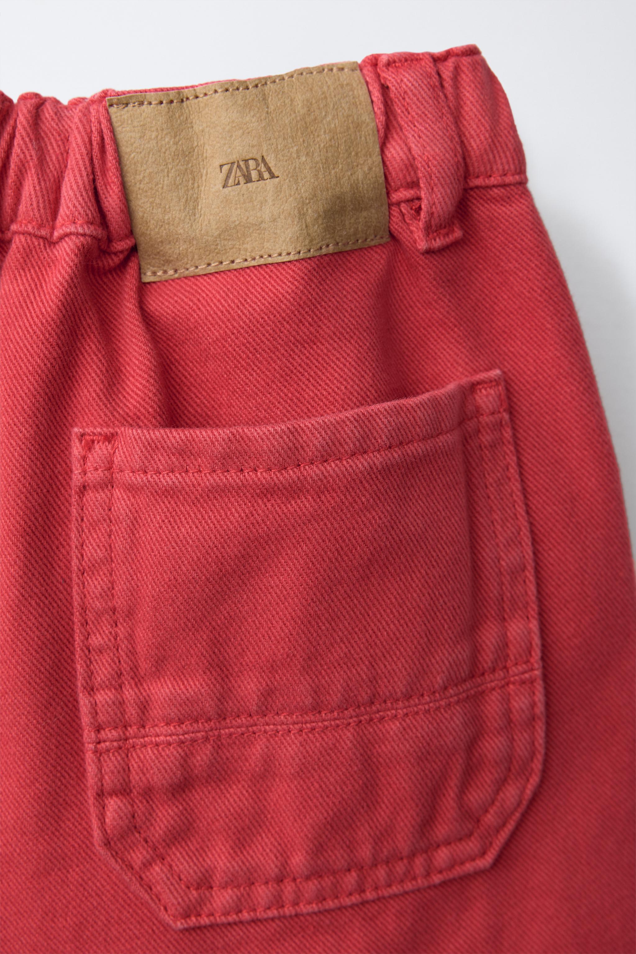 Детские шорты Zara BAGGY SHORTS — фото 4