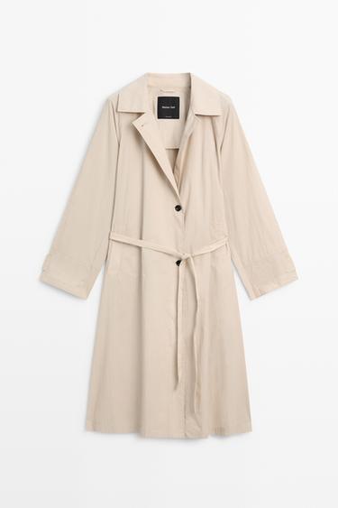 Zara Long flowing trench coat - 318 - Image 0