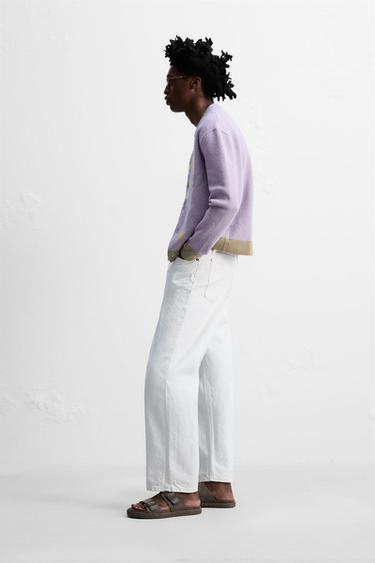 FLORAL JACQUARD CARDIGAN © OTIS KWAME KYE QUAICOE - Violet by Zara - Image 3