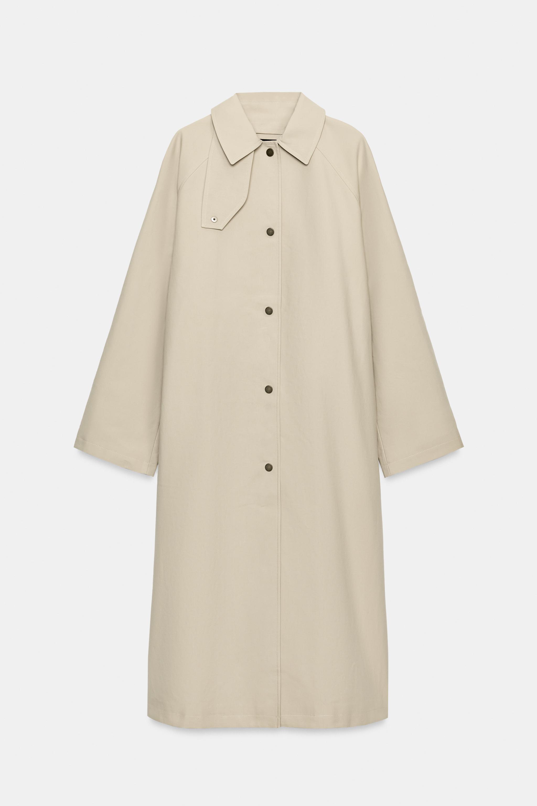 ZW COLLECTION CAPE TRENCH COAT