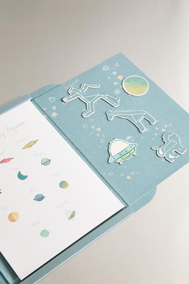 CHILDREN'S MAGNETIC CONSTELLATIONS BOOK - Blue by Zara - Image 1