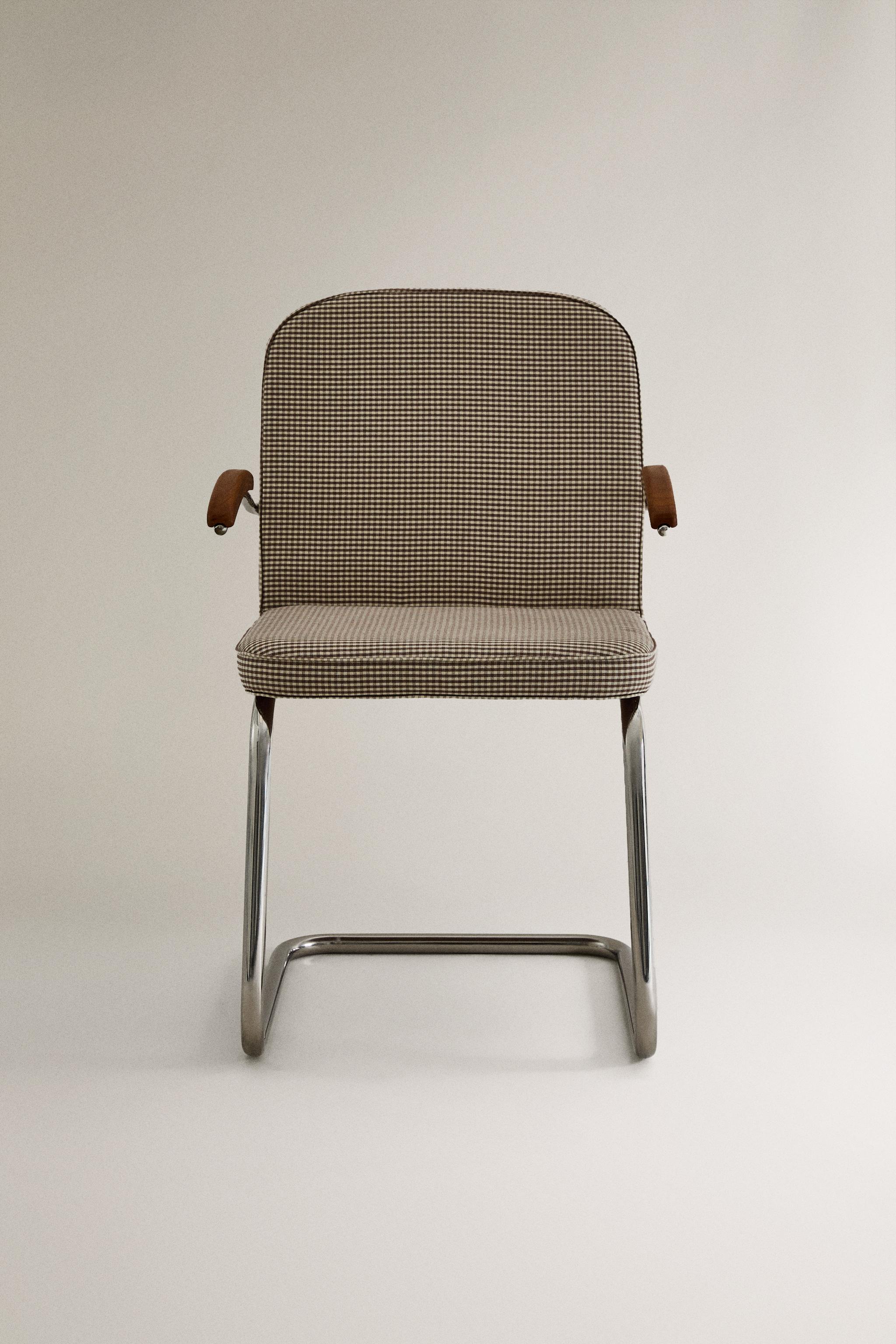 CHAISE VINTAGE CHROMÉE