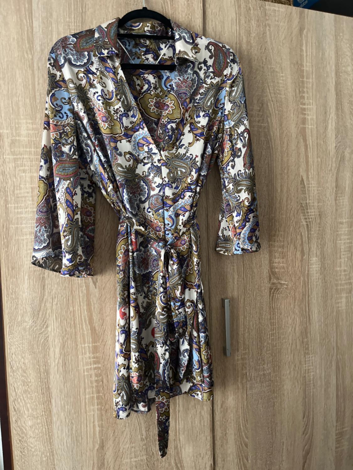 PRINTED MINI DRESS - Image 2